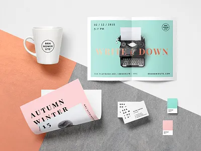 Brandminute Scene_02 branding logo mock up mockup mug pantone psd scene stationery template