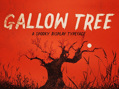 Gallow Tree Font display font free handmade serif type typeface