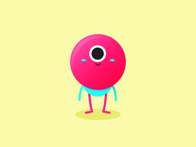 Monster #3 character cute illustration illustrator monster vector