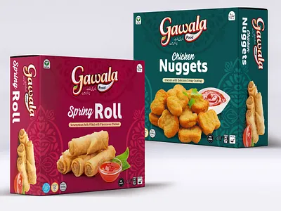 Frozen Foods Packaging bakery packaging bottle label box packaging chicken nuggets cocktail samosa cookies packaging food box food packaging frozen foods packaging label design mockup nimco packaging nuggets packaging pakora packaging paratha packaging samosa box sauce bottle label snacks design spring roll