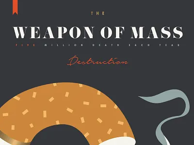 Cigarettes alphabet cigarettes destruction drugs letter poster