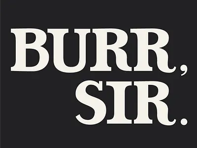 Well, it it isn't Aaron Burr. aaron burr hamilton hand type lettering serif type typography