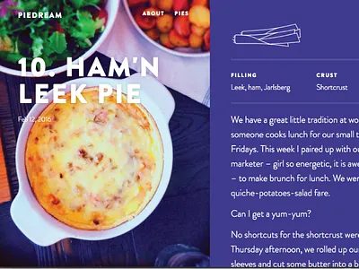 Piedream blog design flat line icons