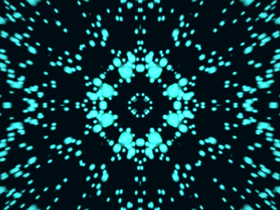 Magic is Currently Happening Right Now after effects animation black gif loop motion graphics psychedelic trippy turquoise weird