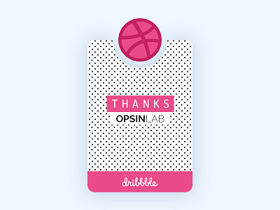 Dribbble Thanks design dribbble invite pink ui website wordpress