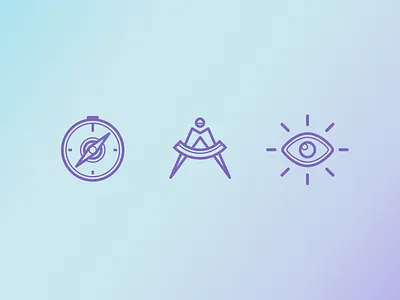 Insights icon illustration line monitor