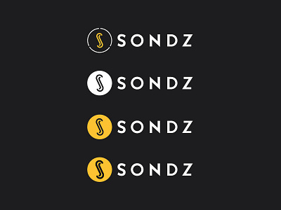 Sondz Logotype (work in progress) data digital logotype music sondz workinprogress