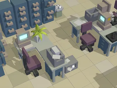 Work in Progress - Mobile Game 3d android app blender game gamedesign ios mobile modeling office photoshop zbrush