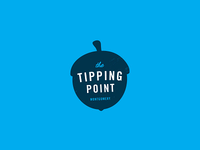 The Tipping Point acorn alabama alcohol alcohol branding beer beer branding brand coffee craft logo montgomery point tipping