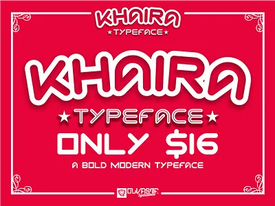 KHAIRA-Typeface dylovastuff font free jepara type