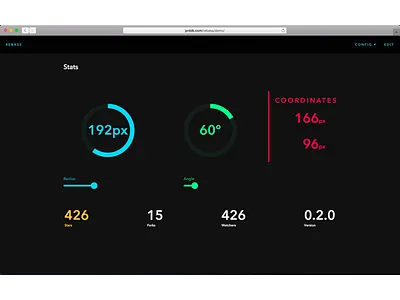 Rebass Dark Demo components react ui web