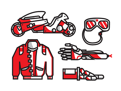 Akira 80s akira comic film illustration