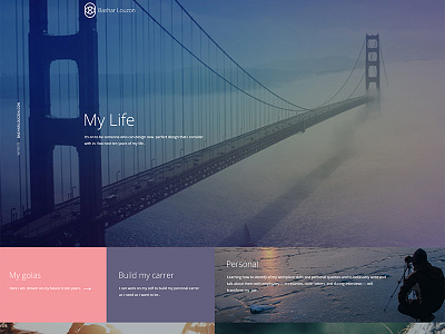 My life web site branding graphic design illustration logo uiux