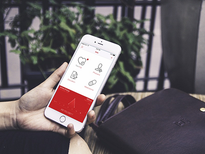 Medical stats app UI design app cuberto design icon ios phone ui ux