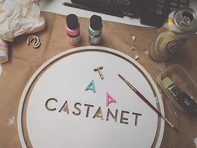 Logo Colors outdoor paint sign