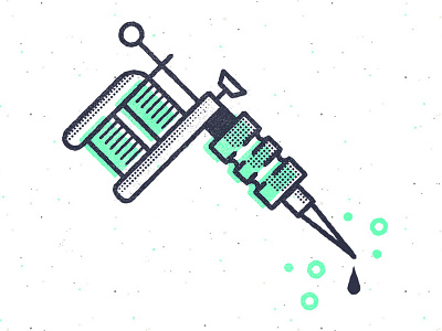 Tattoo Gun design icon tattoo tnkr website