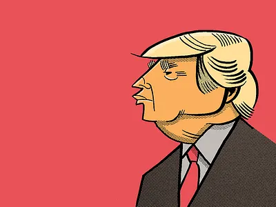 Another Trump caricature highforge ledo ledodesign trump