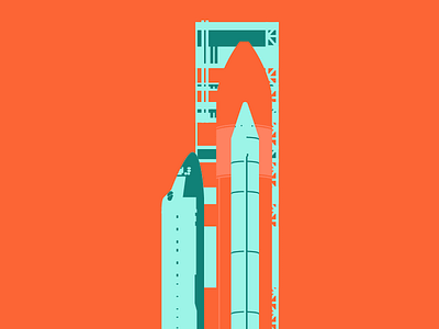 Liftoff dubin graphyte illustration launchpad rocket tristan