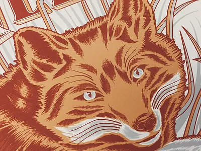 The Lumineers drawing hatching illustration typography