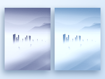 Coast1 card coast color design flat illustration minimalism