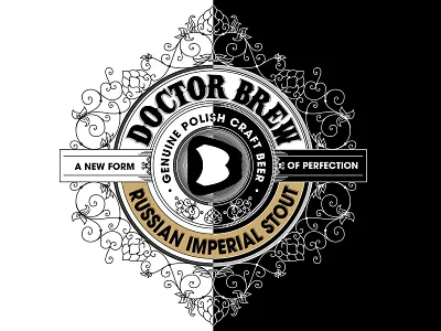 Beer label beer bottle branding design handlettering label morawski typography