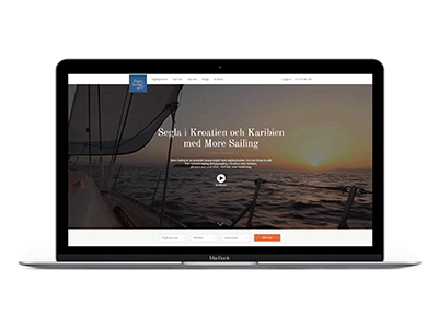 More Sailing | Awwward Nominee award boat design development more sailing travel ui ux web website