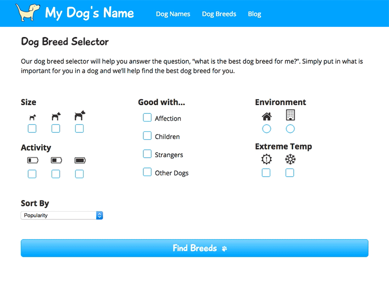 Dog Breed Search dog dog breeds dogs form search search results