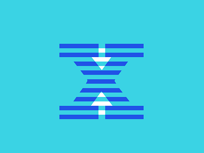 X logo brand branding computers graphics identity letters logo tech type typography