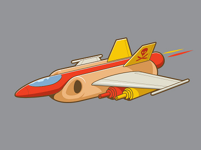 Top Dog fighter jet glenn jones glennz hot dog illustration illustrator t shirt vector