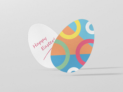 Easter Egg Flyer Mockup Preview card design easter flyer mock up mockup typo typography