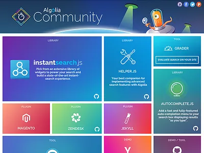 Algolia Community algolia api community open source search