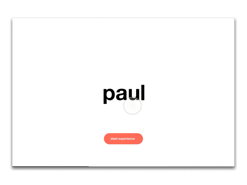 Paul Animation WIP animation concept flex principle typo