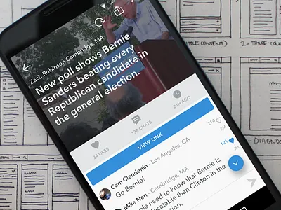 Android Chat Detail android android l app chat community icons material design mobile