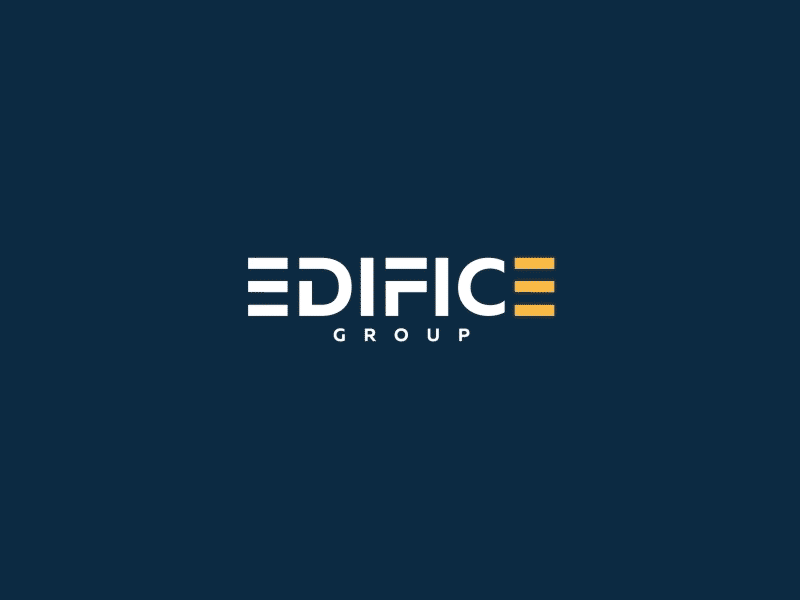 Edifice Group ae after aftereffects animation brand branding calligraphy lettering logo motion sketch typography