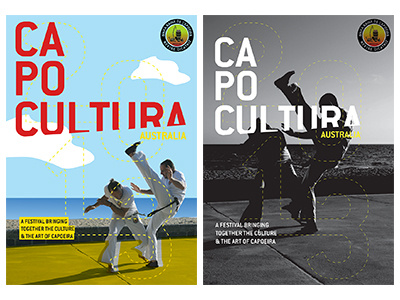 Capocultura 2013 branding logo poster