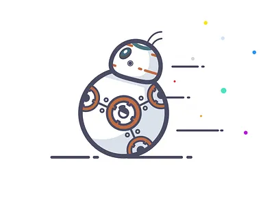 BB-8 daily design illustration sketch