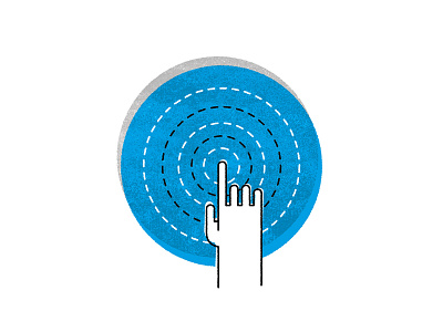 "Bionic fingertip allows amputee to 'feel' textures" blue finger tip hand news touch wired wired magazine
