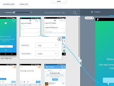 Create prototypes seamlessly canvasflip revamp prototyping studio usability analysis user analysis user testing