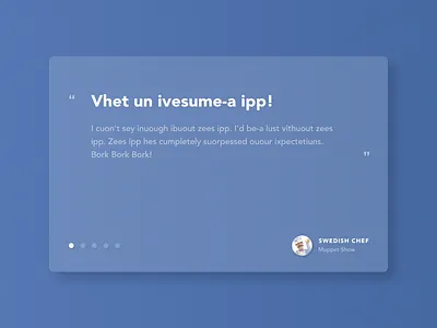 Testimonials app clean concept dailyui design digital flat interface ui user interface ux