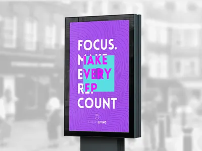 Studio Living Advertising advertising fitness gym