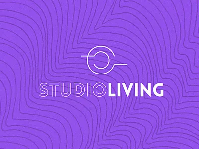 Studio Living Logo fitness gym logo logotype pilates