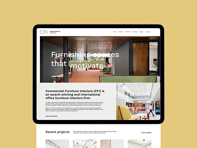 Furniture Firm Website Design and Development ui website design wordpress