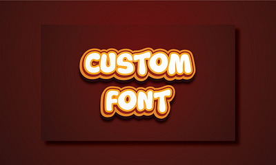 Custom Font Design