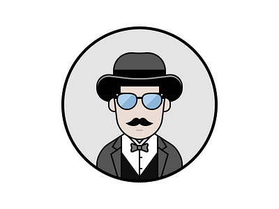 A Man character china gentleman icon illustration man person