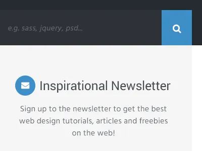 Search and Sidebar blog blue icon icons menu search web web design website