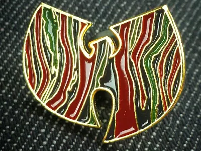 Wu-Theory Pin boom bap enamel gold golden age hip hop mashup pin pinja wu