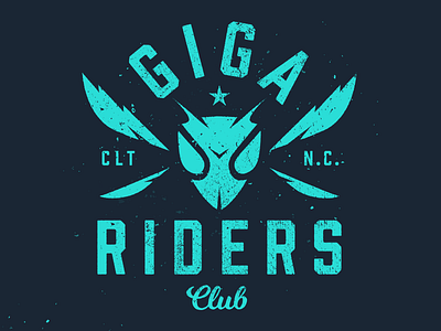 Riders Club Tee roller coaster t shirt typography