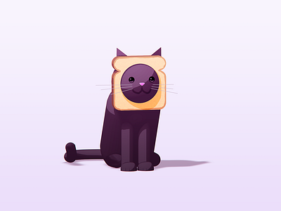 Does this cat look inbred? c4d cat character cinema4d illustration inbred cat