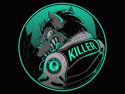 Werewolf cartoon character cool creature games green illustration vectors werewolf