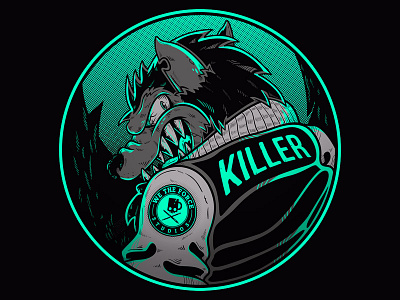 Werewolf cartoon character cool creature games green illustration vectors werewolf